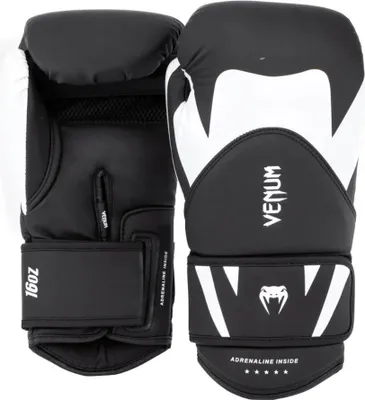 Produktbild von Venum Challenger 4.0 Boxhandschuhe Schwarz Weiss Gewicht 16 oz