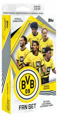 Produktbild von Topps Borussia Dortmund BVB 23/24 Official Fan Set Collectible Cards