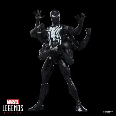 Produktbild von Marvel Legends Actionfigur Dark Avengers Spider-Man (BAF: Executioner) 15 cm