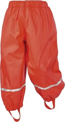 Produktbild von Kinder Buddelhose Rot 86/92 - Strapazierfähige Outdoor-Hose für Jungen