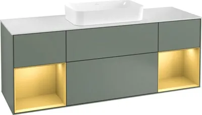 Produktbild von Villeroy & Boch F331HFGM Waschbeckenunterschrank Finion F33