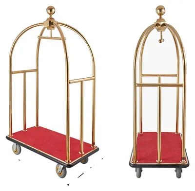 Immagine prodotto di Carrello portabagagli, elevata capacità di carico, costruzione robusta, 1100 libbre