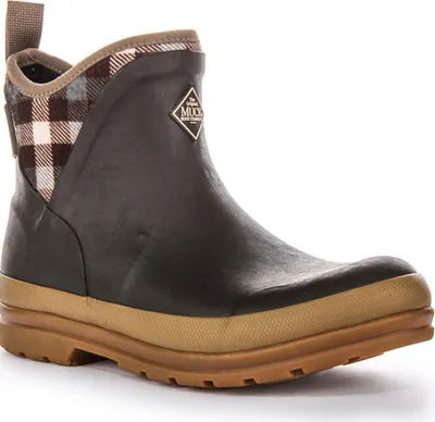 Produktbild von Muck Original Knöchel Light Duty Neopren Knöchelstiefel für Damen aus Gummi in Braun – undefined / Braun