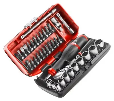 Productafbeelding van Facom RL.NANO1 1/4" 6-kant gereedschapset, 38-delig, in doos
