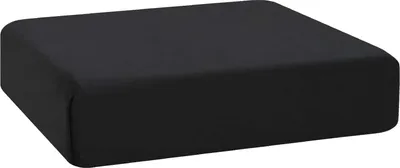 Zdjęcie produktu dla vidaXL Poduszka do siedzenia Czarna 40 x 40 x 11 cm Pianka PU