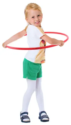 Productafbeelding van Hula-Hoepelringen, rood, diameter 60 cm, geschikt voor kinderen vanaf 3 jaar, speelgoed voor buiten