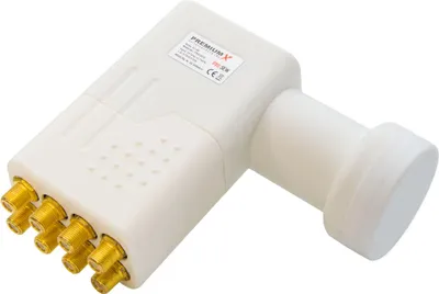 Produktbild von PremiumX Octo LNB PXO-SEW SAT für 8 Teilnehmer DVB-S2 HDTV UHD 4K Weiß