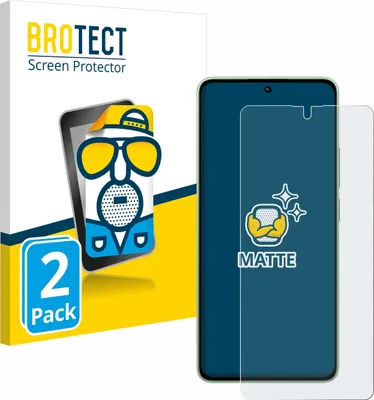 Produktbild von 2x BROTECT Schutzfolie für Xiaomi Redmi Note 13 Displayschutz Displayschutzfolie Folie Matt Entspiegelungsfolie