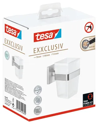 Produktbild von 16x tesa Exxclusiv Zahnputzbecher | 1 Stück