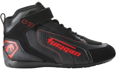 Image de Chaussures Furygan V3, noires et rouges