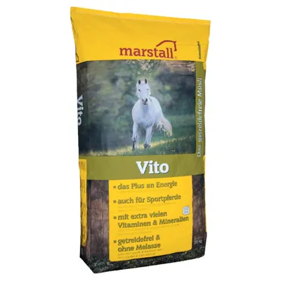 Immagine prodotto di Marstall Vito – mangime per cavalli, senza cereali, 20 kg