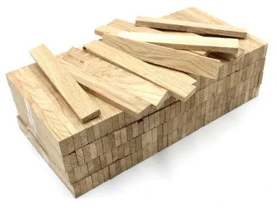 Immagine prodotto di Listelli di legno di quercia - 22 x 8 x 160 mm - 40 pezzi - Prodotto naturale