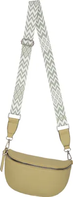 Produktbild von Bauchtasche (2311) Crossbody-Bag Klein Umhängetasche Kunstleder Italy-Design G.GREEN