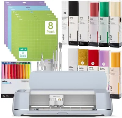 Produktbild von Cricut Maker 3 Ultimate Paket 2025 Schneideplotter - Hellblau