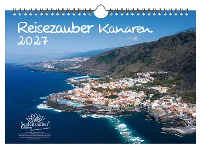 Produktbild von Reisezauber Kanaren DIN A4 Kalender für 2027 Urlaub Strand Spanien