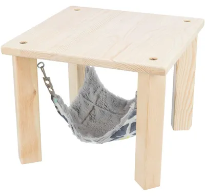 Produktbild von TRIXIE Unterstand mit Hängematte Sunny - bunt/grau - 28 × 24 × 28 cm