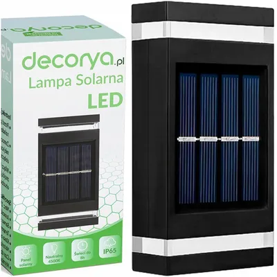 Image de Lampe Solaire Murale Decorya Décorative Étanche IP65