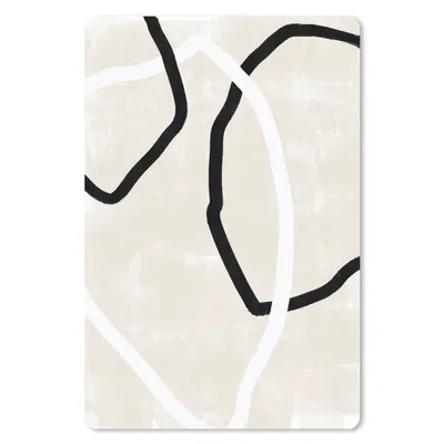 Produktbild von MuchoWow® Mauspad Mousepad Rosa - Minimalismus - Design 18x27 cm - Mousepads - Maus Mat - Pad - Mausunterlage
