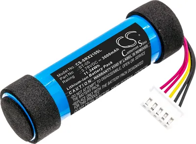 Immagine prodotto di TECHTEK Batteria compatibile con [Sony] SRS-XB21, SRS-XB22, SRS-XB23 sostituisce ID1056, per ST-05, per ST-05S