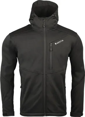 Produktbild von Westin Super Duty Softshell 2.0 Steel Black - Angeljacke, Größe:XXL