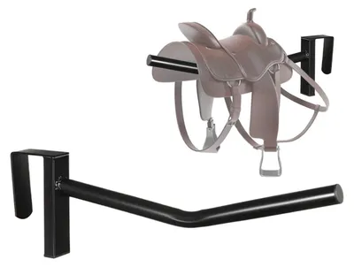Productafbeelding van Wandmontage Zadelrek voor Paarden met Antislip