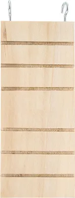 Immagine prodotto di Scaletta per criceti in legno, tavoletta per criceti e piattaforma di gioco per gabbia per roditori/uccelli