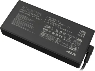 Zdjęcie produktu dla Zasilacz sieciowy Asus 280 W / 14 A / 20 V / 6 x 3,3 x 11,2 mm