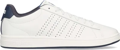 Produktbild von K-Swiss Court Base II Blanc De Blanc/Blue Horizon/India Ink Größe EU 42,5
