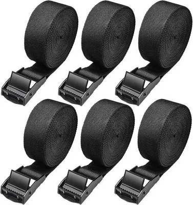 Produktbild von Strings 250 cm - Set mit 6 verstellbaren Schnürungen bis 250 kg mit Edelstahlschnalle