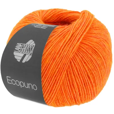 Produktbild von Lana Grossa - Ecopuno 0089 leuchtendorange