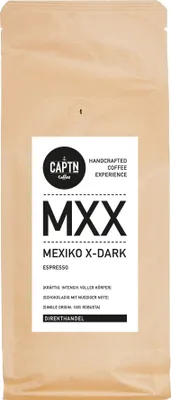 Produktbild von MEXIKO X-DARK Espresso ganze Bohne | Kräftig, intensiv, voller Körper | 500 g | Specialty Coffee aus Direkthandel