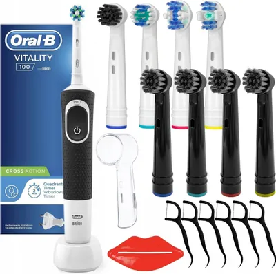 Obrázek produktu pro Sada Příslušenství Oral-B Vitality 100 Černé