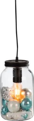 Produktbild von Deko-Leuchte - Glas - 15 x 29 cm