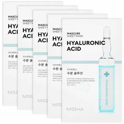 Productafbeelding van Missha Mascure Hyaluronzuur Vochtmasker (28 ml)
