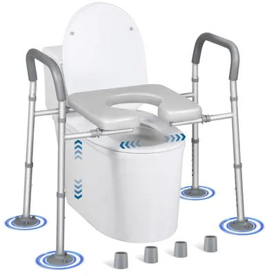 Immagine prodotto di Sedia rialzata per il bagno con braccioli