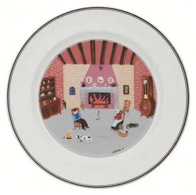 Zdjęcie produktu dla Villeroy&Boch - Talerz obiadowy Kominek 27cm Design Naif