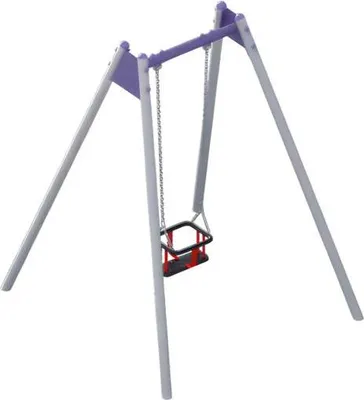 Immagine prodotto di Area giochi con altalena, sedia a dondolo, slackline, giostra per bambini e altalena