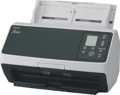 Image de RICOH Ricoh fi-8170 ADF + Scanner à alimentation manuelle 600 x 600 DPI A4 Noir, Gris