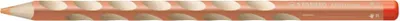 Image de Crayon de couleur ergonomique pour droitiers - STABILO EASYcolors - crayon simple - abricot