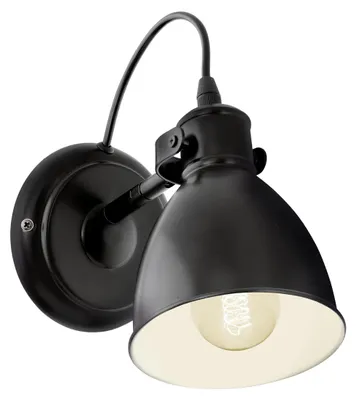 Image de EGLO Applique "PRIDDY" noir et blanc 49468