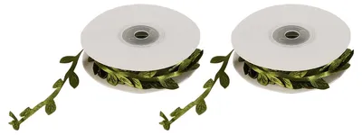 Künstliche Ranken, olivgrün, 2 Rollen à 10 m, für DIY & Deko