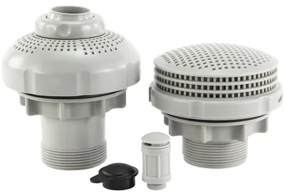 Immagine prodotto di INTEX 25025 Set di 2 pezzi di gommini a parete con ugello 4 - 7,2m3/ora