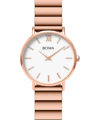 Productafbeelding van Dameshorloge Bowa, rosé goud, quartz uurwerk, Miyota 2025