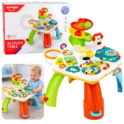 Produktbild von Interaktiver Lerntisch mit Klavierrutsche für sich bewegende Bälle.