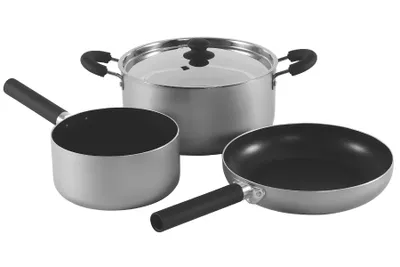 Produktbild von Outwell Feast Set L, Topf-Set, Aluminium, Aluminium, Schwarz, 360 mm, 240 mm