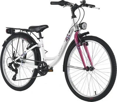 Produktbild von DaCapo DaCapo Kinderfahrrad 24" Cindy 7 Gänge RH 32 cm mit Beleuchtung - Ab 8 Jahre