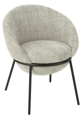 Produktbild von Moderner Designerstuhl aus Metall