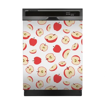 Produktbild von Magnete Dekorative 60x70 cm Küche Magnetmatte Spülmaschine - Apfel Früchte
