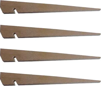 Image de Lot de 4 piquets de tente en bois de 40 cm