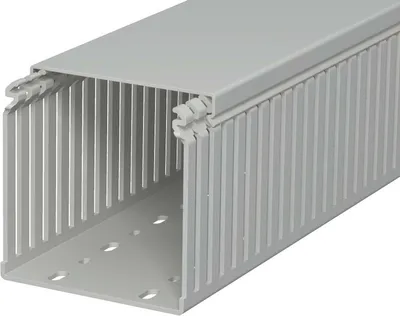 Produktbild von OBO LKV 100100 Verdrahtungskanal ** 100x100x2000 PVC sgr RAL7030 6178341